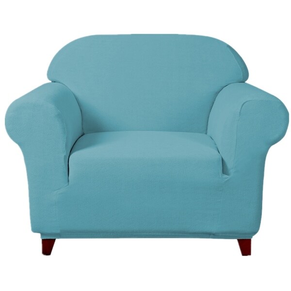 Enova Home Ultra Soft Stretch Fabric Armchair Slipcovers Removable Anti-Dirty Fitted Furniture Protector - N/A