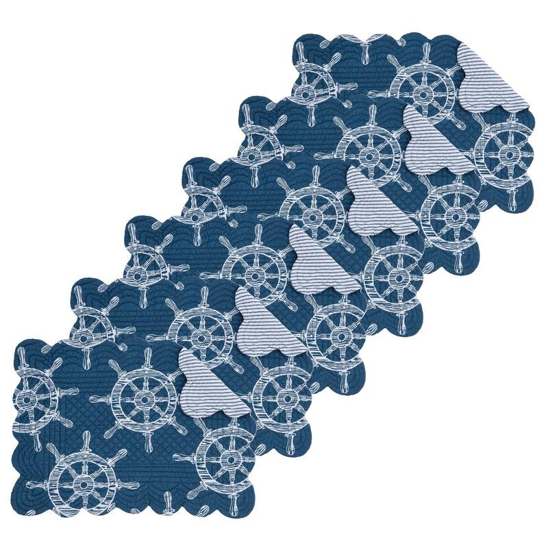 Maritime Reversible Placemat Set of 6