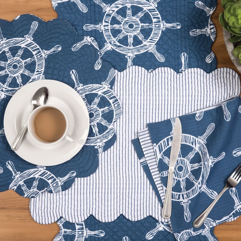 Maritime Reversible Placemat Set of 6
