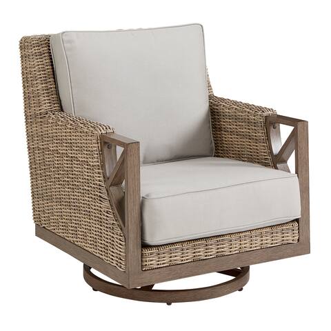 A.R.T. Furniture Summer Creek Outdoor Swivel Rocker Club Chair