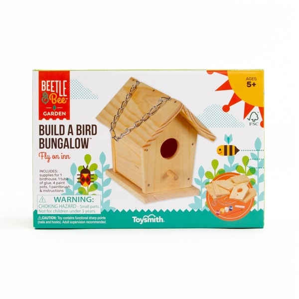 Toysmith Build A Bird Bungalow (House) Craft Kit. Opens flyout.