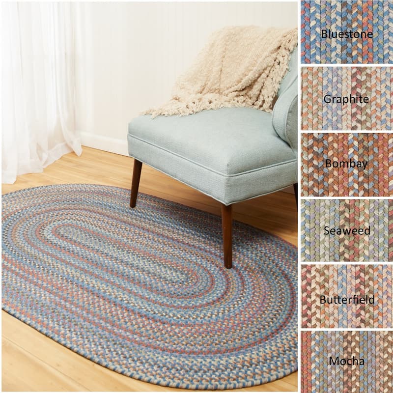 Lake Braided Wool Area Rug