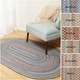 preview thumbnail 2 of 4, Lake Braided Wool Area Rug