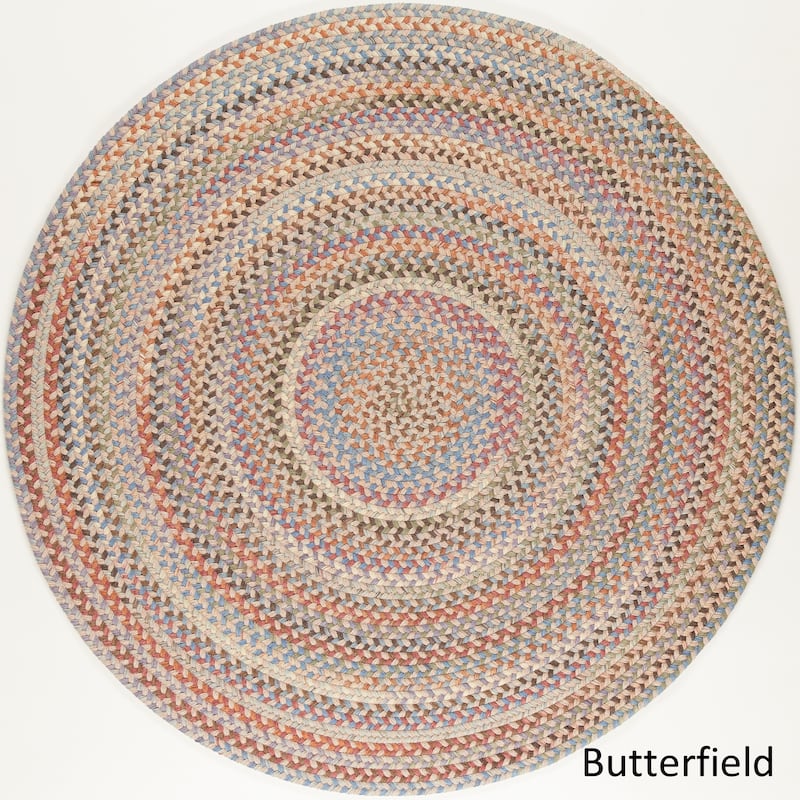 Lake Braided Wool Area Rug - 10 ft x 10 ft - Butterfield