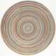 preview thumbnail 1 of 4, Lake Braided Wool Area Rug 10 ft x 10 ft - Seaweed