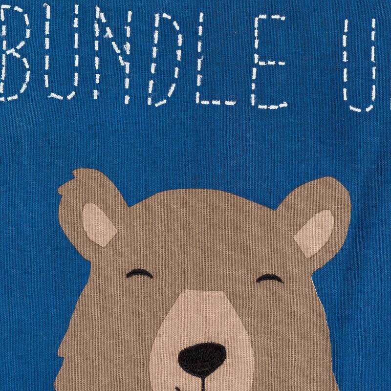 Artistic Weavers Brooklyn Holiday Bear Throw Pillow Cover