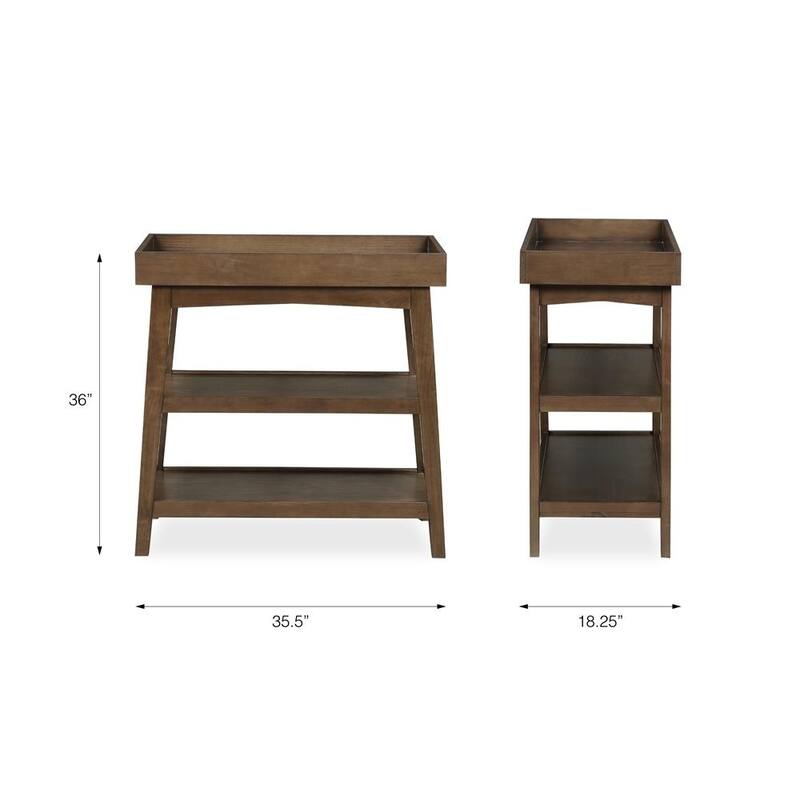The Novogratz Harper Baby Open Changing Table