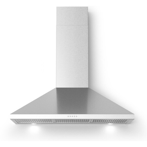cooker hood upper chimney black