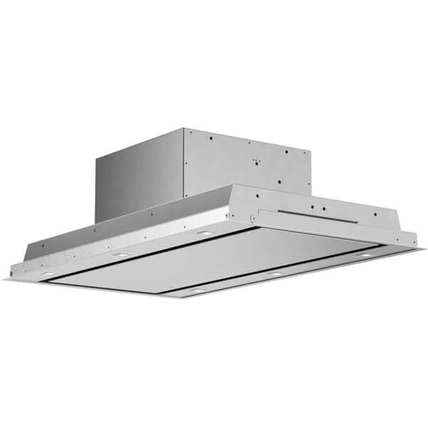 36 inch Stainless Steel Island Mount Range Hood 900CFM Tempered