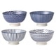 preview thumbnail 5 of 3, 4 Piece Cereal Bowl Set - Color