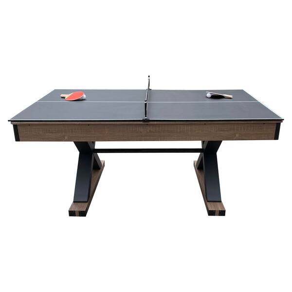 Shop Hathaway Excalibur 6 Ft Air Hockey Table With Table Tennis