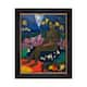 The Seed of the Areoi by Paul Gauguin 1892 Black Frame Oil Print on ...