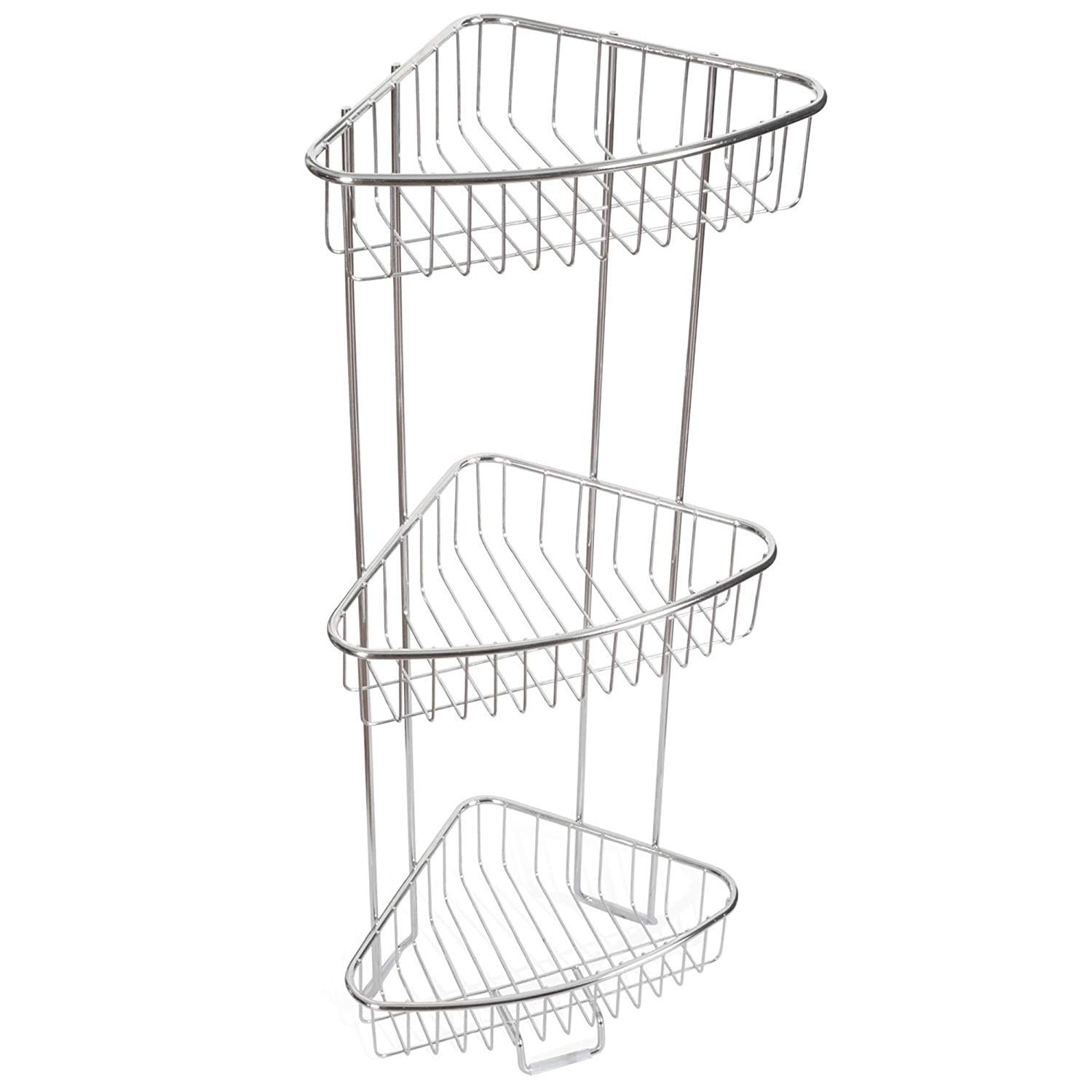 ToiletTree Products Rust Proof Stainless Steel Shower Floor Caddy, 3 Tiers  - Bed Bath & Beyond - 30092019