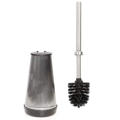Toilet Tree Deluxe Toilet Brush with Cone-Shaped Holder, Short Brush