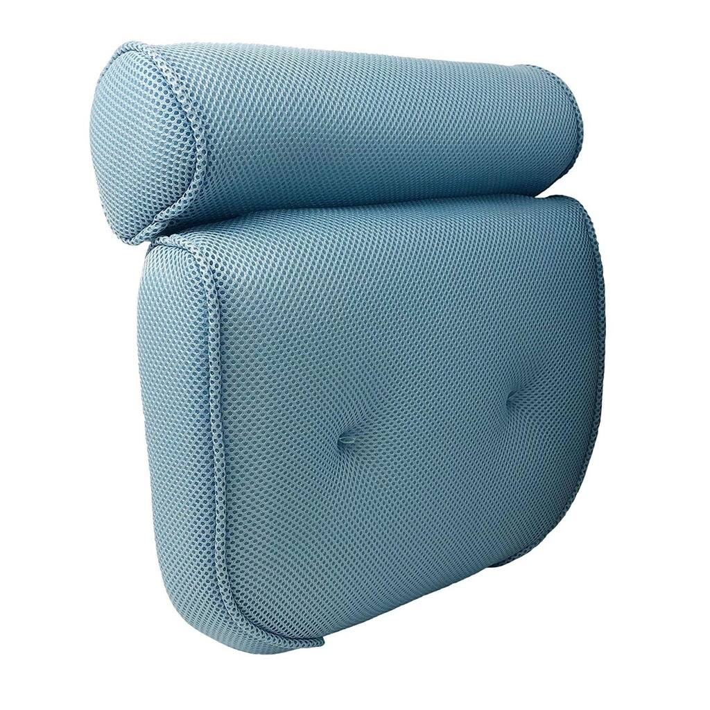 Bath Pillow Premium Quality - For Tub Neck and Back Support, Spa Pillow for Bathtub (Open-Air Fiber), Hot Tub Pillow for Women