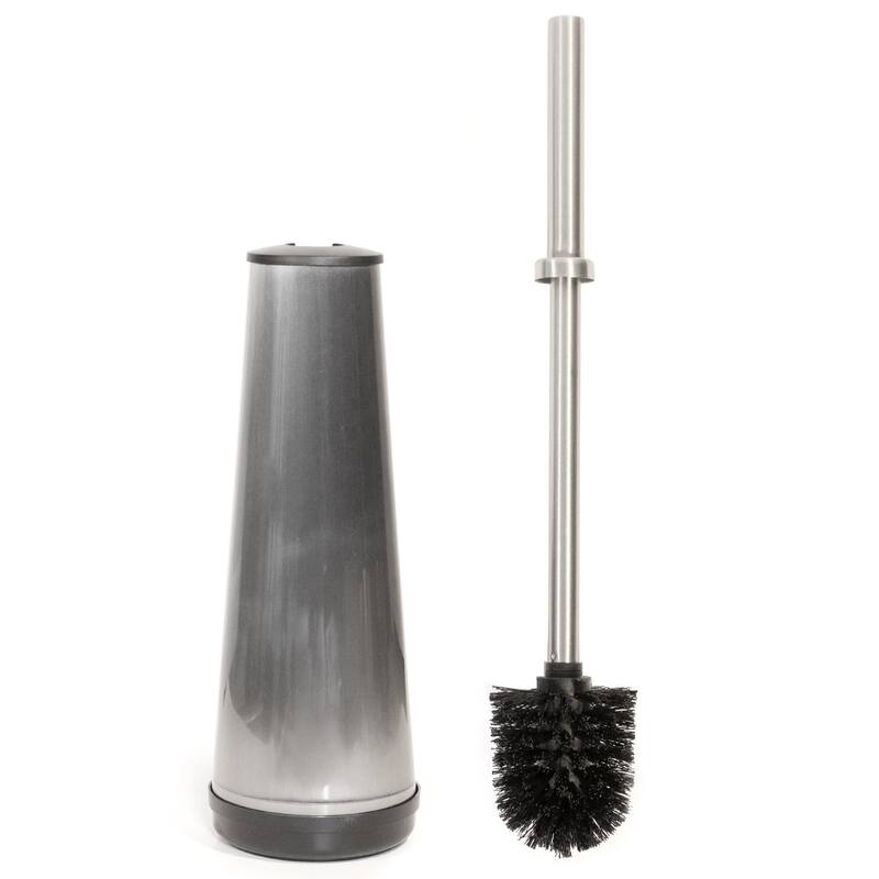 Toilet Tree Deluxe Toilet Brush with Cone-Shaped Holder, Tall Brush