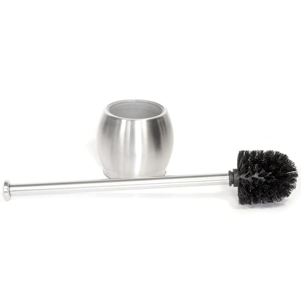 Better Homes & Gardens Brushed Nickel Bowl Brush & Plunger Set