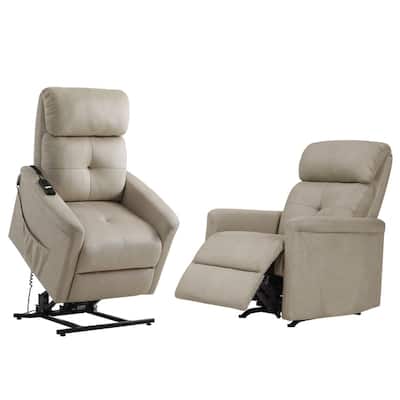 Buy Beige Recliner Chairs Rocking Recliners Sale Online At