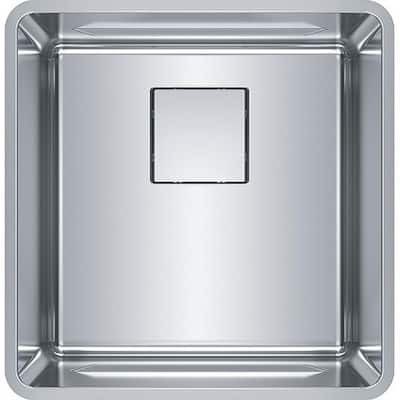 Franke Pescara 17-In 18 Gauge Undermount Kitchen Sink - 18.2 x 17.75