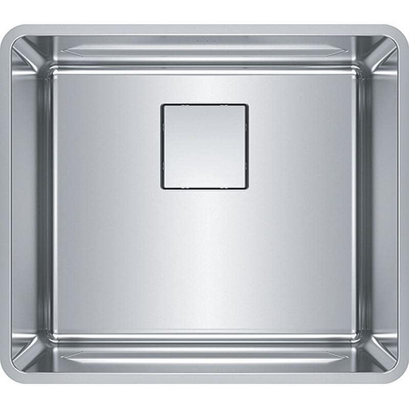 Franke Pescara 20-In 18 Gauge Undermount Kitchen Sink - Stainless - 18.2 x 20.6