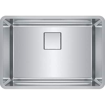 Franke Pescara 25-In 18 Gauge Undermount Kitchen Sink - 18.5 x 26.5