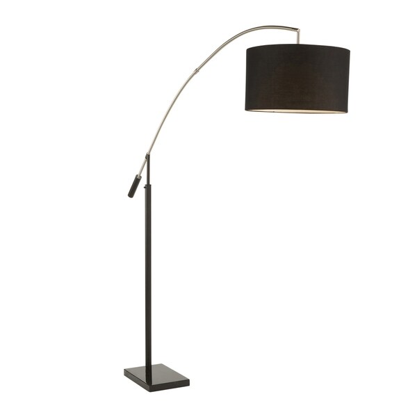 black contemporary floor lamp