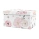 preview thumbnail 1 of 2, Sweet Jojo Designs Pink and Grey Rose Flower Watercolor Floral Collection Girl Kids Fabric Toy Bin Storage