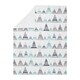 preview thumbnail 2 of 3, Sweet Jojo Designs Aztec Watercolor Mountains Collection Boy Girl Baby Receiving Security Swaddle Blanket - Navy Blue Aqua Grey