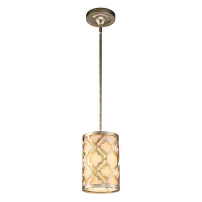 Kitchen Metal Weathered Silver Mini Pendant By Lucas McKearn