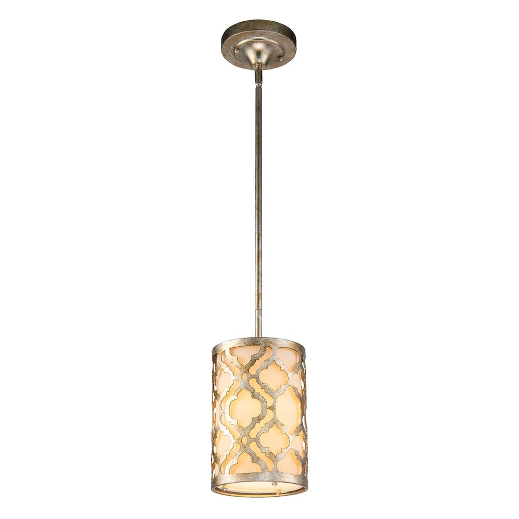 Kitchen Metal Weathered Silver Mini Pendant By Lucas McKearn