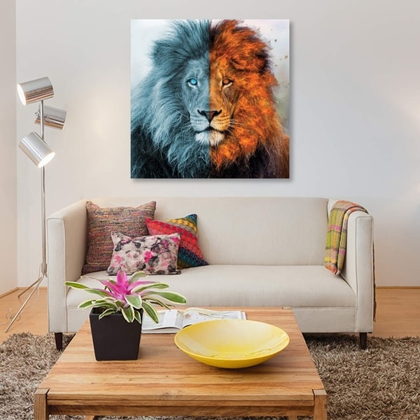 iCanvas "Aslan" by Paul Haag Gallery-Wrapped Canvas Print