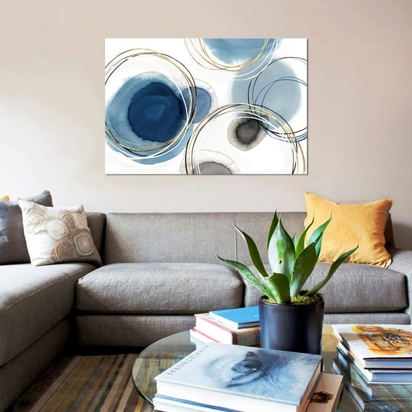 iCanvas "Infinity Indigo I " by Isabelle Z Gallery-Wrapped Canvas Print