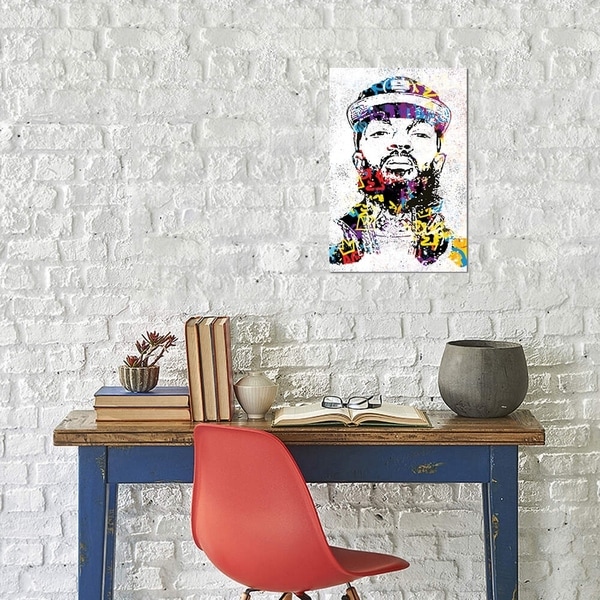 iCanvas "Nipsey" by Streetsky Gallery-Wrapped Canvas Print