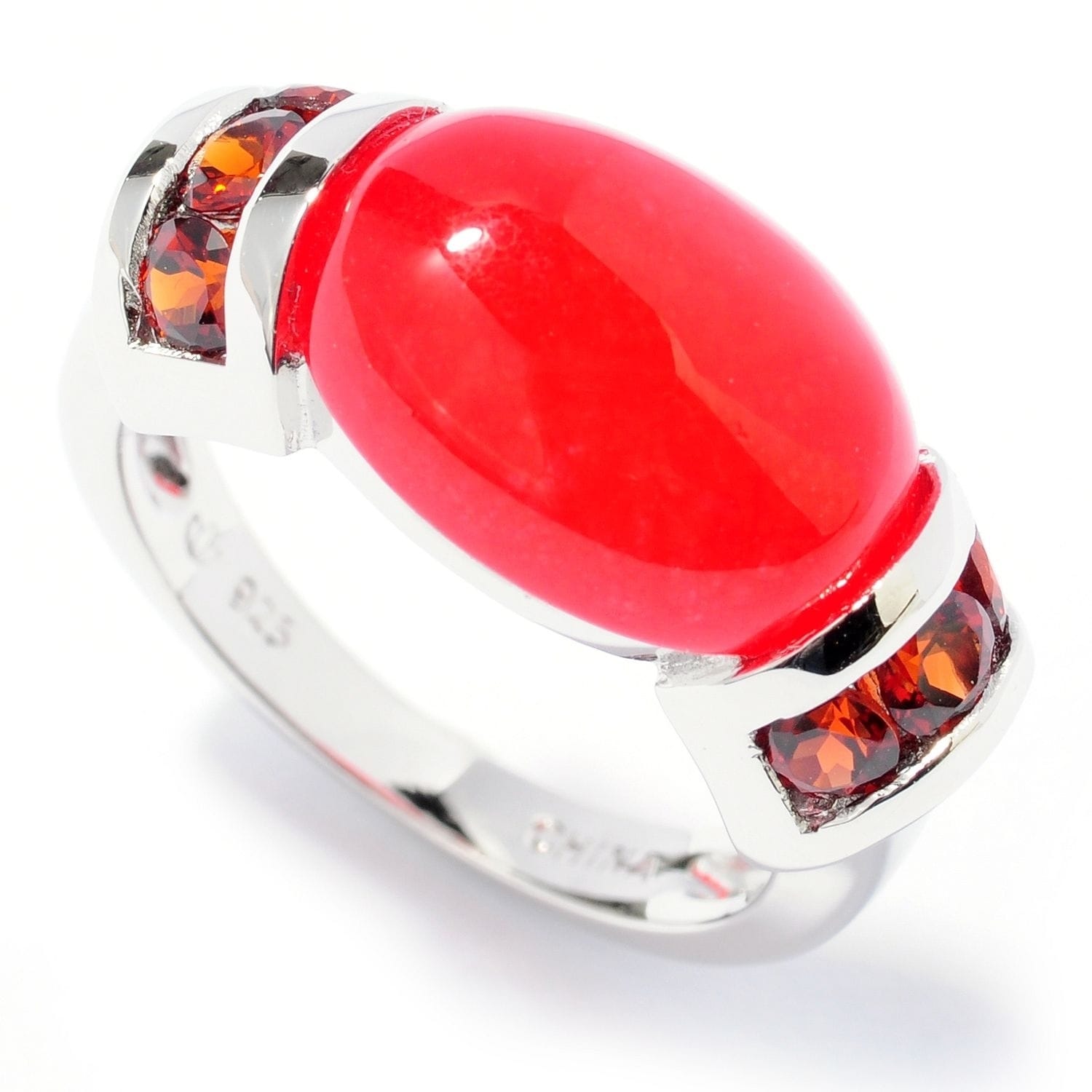 red jade ring