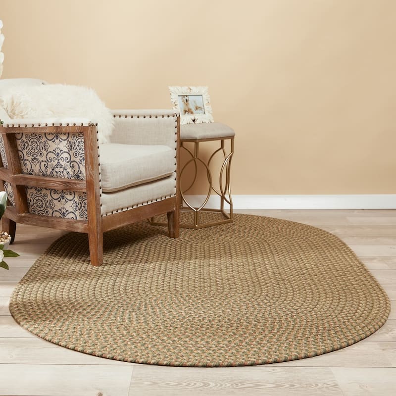 Rhody Rug Lexington Tweed Indoor/Outdoor Braided Rug