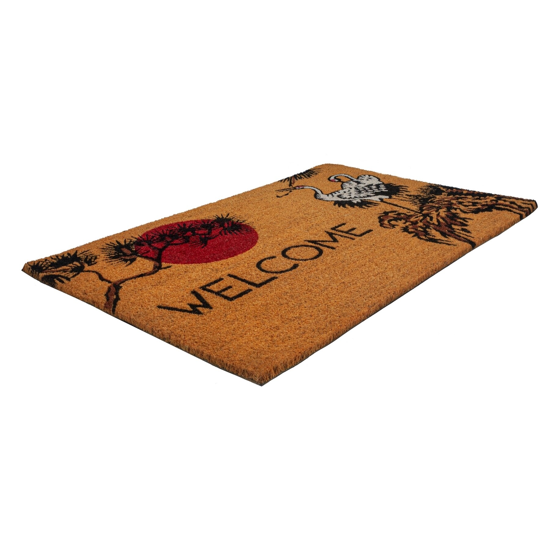 Shop Victoria And Albert Museum Cranes Large Coir Doormat On