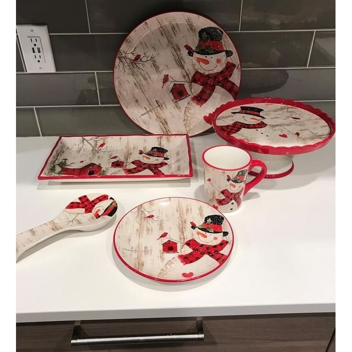 Red Vanilla Frosty's Magical Platter 14.5"