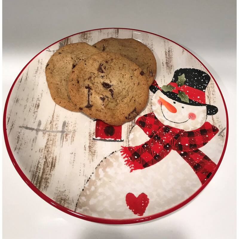 Red Vanilla Frosty's Magical Platter 14.5"