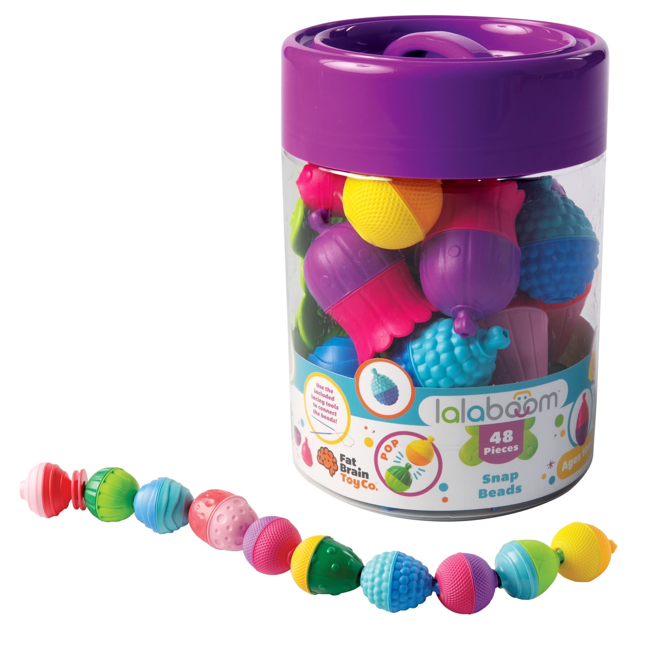 Fat Brain Toys® Lalaboom, 48 pieces - Bed Bath & Beyond - 30104845