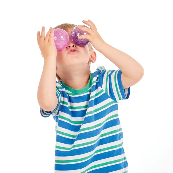 sensory glitter balls