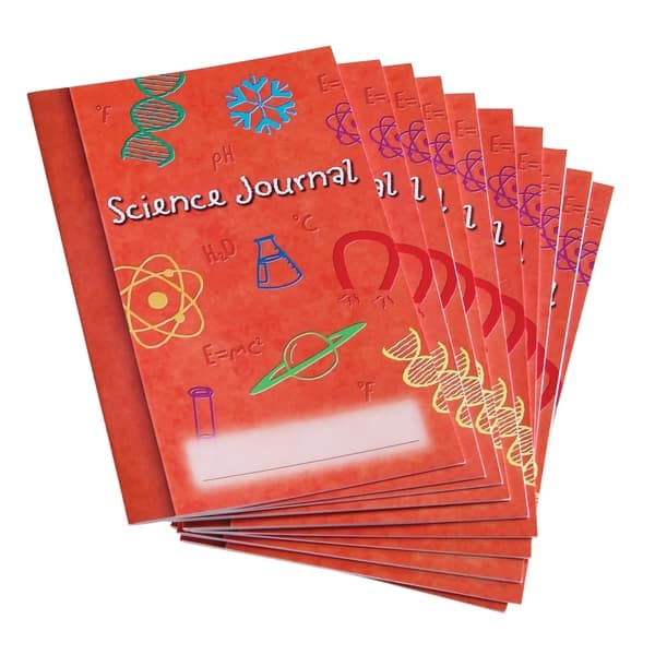 slide 1 of 1, Learning Resources Science Journal Set, Pack of 10