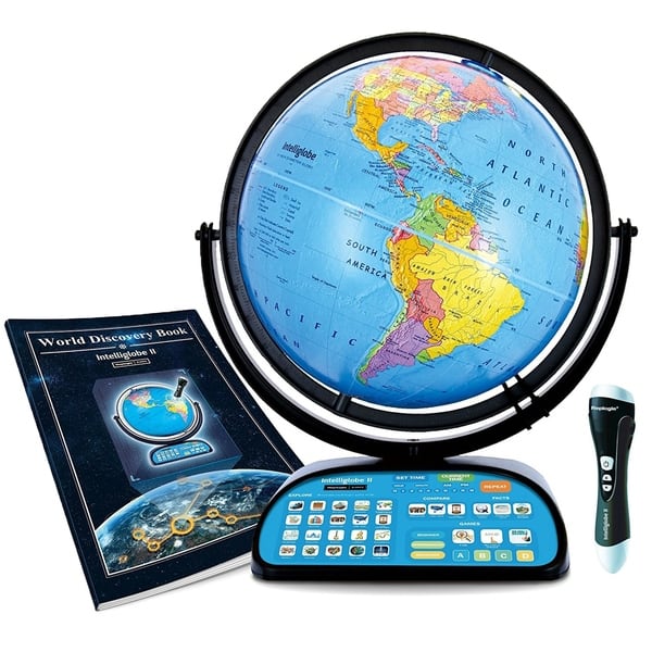 slide 1 of 1, Replogle Globes Intelliglobe II Deluxe Interactive Globe