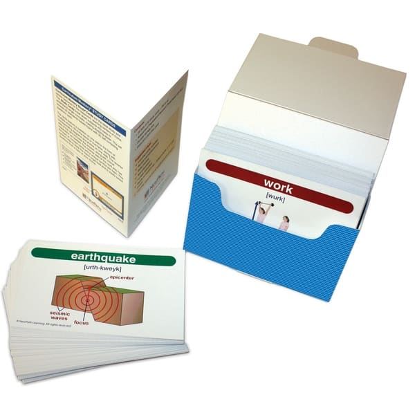 slide 1 of 1, NewPath Science Vocabulary Builder Flash Card Set, Grades 3-5
