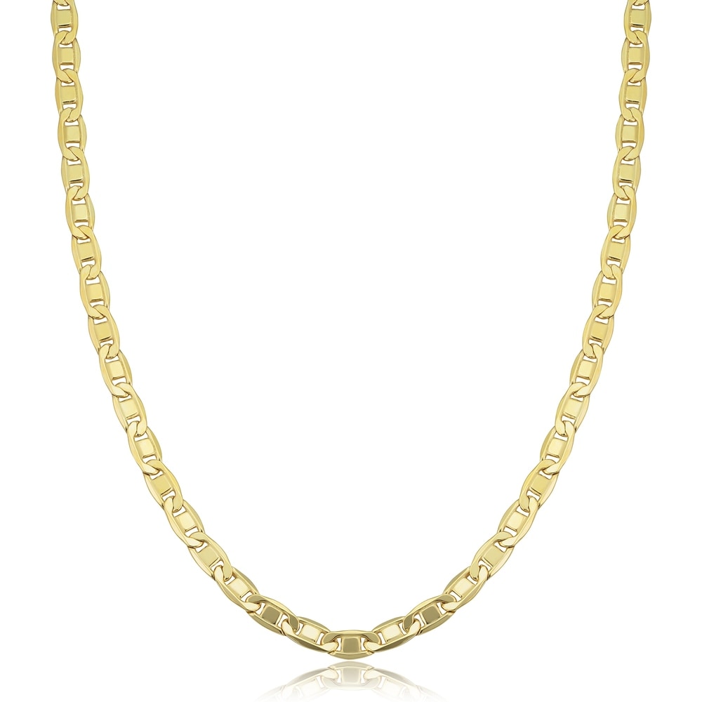 18K Gold Filled Heart Link Chain 16.5 
