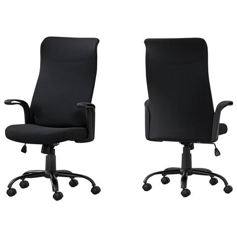 Office Chair, Adjustable Height, Swivel, Ergonomic, Armrests, Computer Desk, Work, Metal, Mesh, Contemporary, Modern