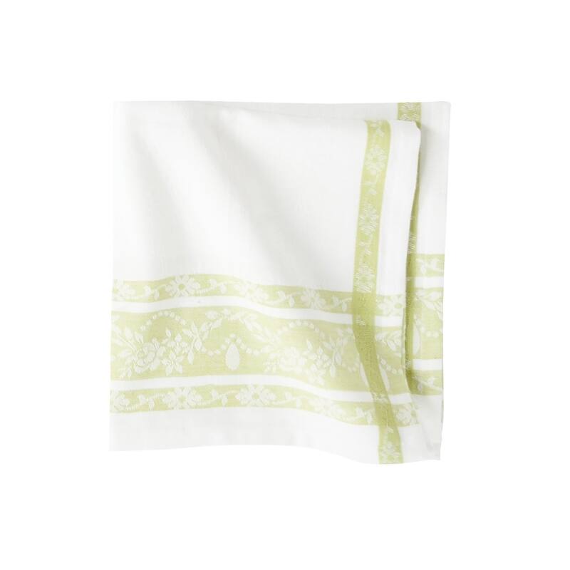Rose Trellis Jacquard Napkin Set of 6 - 18 x 18