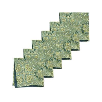 Kashmir Paisley Napkin Set of 6 - 20 x 20