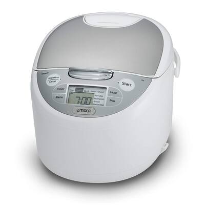 Tiger Micom Rice Cooker, Warmer, Steamer and Slow Cooker JAX-S18U-WY