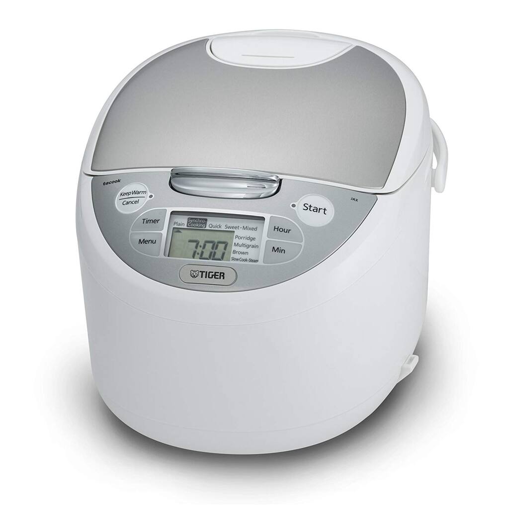 Tiger Micom Rice Cooker, Warmer, Steamer and Slow Cooker JAX-S18U-WY
