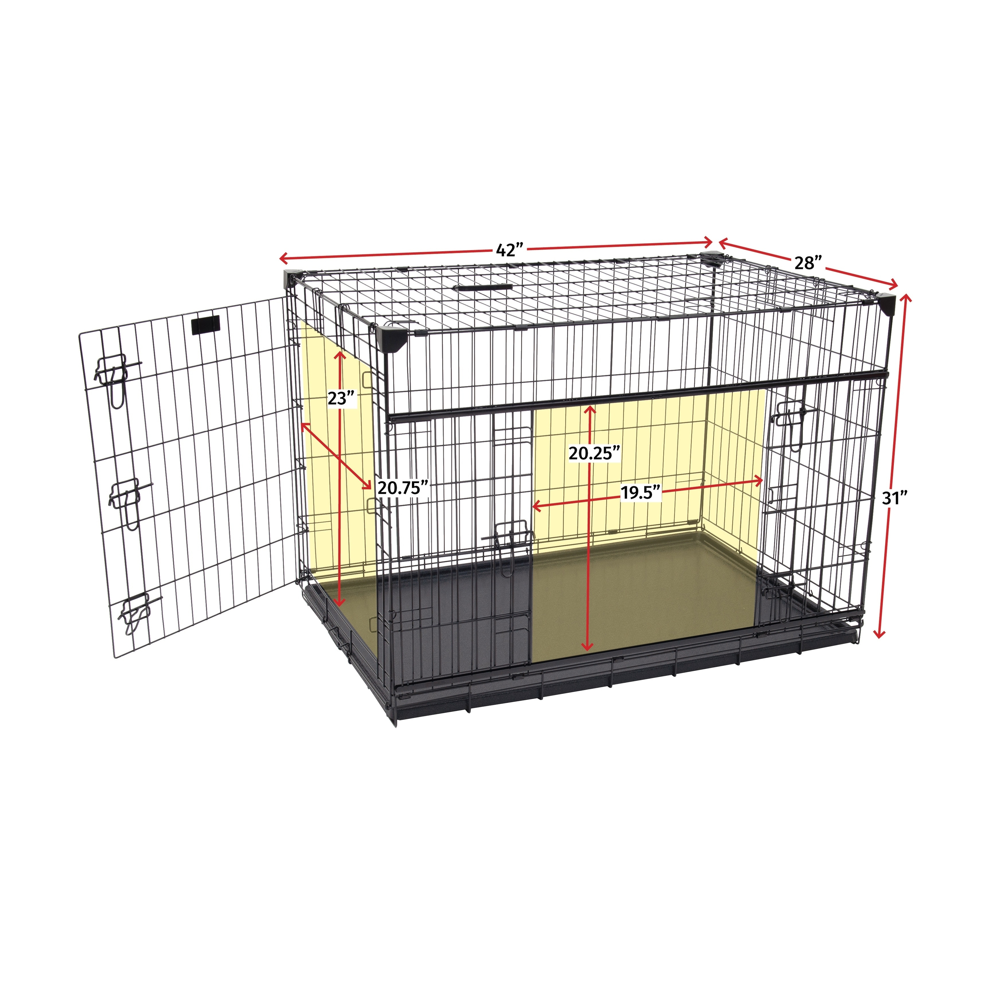 Kong sliding hotsell door dog crate